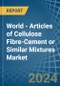 World - Articles of Cellulose Fibre-Cement or Similar Mixtures - Market Analysis, Forecast, Size, Trends and Insights. Update: COVID-19 Impact - Product Image