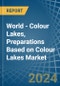 World - Colour Lakes, Preparations Based on Colour Lakes - Market Analysis, Forecast, Size, Trends and Insights. Update: COVID-19 Impact - Product Image