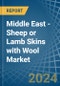 Middle East - Sheep or Lamb Skins with Wool - Market Analysis, Forecast, Size, Trends and Insights. Update: COVID-19 Impact - Product Image