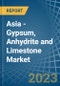 Asia - Gypsum, Anhydrite and Limestone - Market Analysis, Forecast, Size, Trends and Insights. Update: COVID-19 Impact - Product Image