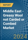Middle East - Greasy Wool not Carded or Combed - Market Analysis, Forecast, Size, Trends and Insights. Update: COVID-19 Impact- Product Image