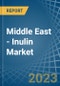 Middle East - Inulin - Market Analysis, Forecast, Size, Trends and Insights. Update: COVID-19 Impact - Product Thumbnail Image