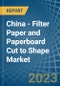 China - Filter Paper and Paperboard Cut to Shape - Market Analysis, Forecast, Size, Trends and Insights. Update: COVID-19 Impact - Product Image