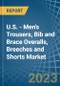 U.S. - Men's Trousers, Bib and Brace Overalls, Breeches and Shorts - Market Analysis, Forecast, Size, Trends and Insights. Update: COVID-19 Impact - Product Image