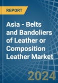 Asia - Belts and Bandoliers of Leather or Composition Leather - Market Analysis, Forecast, Size, Trends and Insights. Update: COVID-19 Impact- Product Image