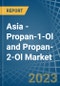 Asia - Propan-1-Ol (Propyl Alcohol) and Propan-2-Ol (Isopropyl Alcohol) - Market Analysis, Forecast, Size, Trends and Insights. Update: COVID-19 Impact - Product Image