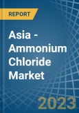 Asia - Ammonium Chloride - Market Analysis, Forecast, Size, Trends and Insights. Update: COVID-19 Impact- Product Image