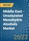 Middle East - Unsaturated Monohydric Alcohols - Market Analysis, Forecast, Size, Trends and Insights. Update: COVID-19 Impact - Product Thumbnail Image