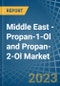Middle East - Propan-1-Ol (Propyl Alcohol) and Propan-2-Ol (Isopropyl Alcohol) - Market Analysis, Forecast, Size, Trends and Insights. Update: COVID-19 Impact - Product Image