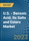 U.S. - Benzoic Acid, Its Salts and Esters - Market Analysis, Forecast, Size, Trends and Insights. Update: COVID-19 Impact - Product Thumbnail Image