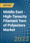 Middle East - High-Tenacity Filament Yarn of Polyesters - Market Analysis, Forecast, Size, Trends and Insights. Update: COVID-19 Impact - Product Image