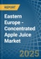 Eastern Europe - Concentrated Apple Juice - Market Analysis, Forecast, Size, Trends and Insights. Update: COVID-19 Impact - Product Image