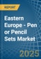 Eastern Europe - Pen or Pencil Sets - Market Analysis, Forecast, Size, Trends and Insights. Update: COVID-19 Impact - Product Thumbnail Image