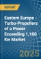 Eastern Europe - Turbo-Propellers of a Power Exceeding 1,100 Kw - Market analysis, Forecast, Size, Trends and Insights. Update: COVID-19 Impact - Product Image