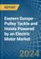 Eastern Europe - Pulley Tackle and Hoists Powered by an Electric Motor - Market analysis, Forecast, Size, Trends and Insights. Update: COVID-19 Impact - Product Image