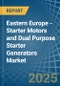 Eastern Europe - Starter Motors and Dual Purpose Starter Generators - Market Analysis, Forecast, Size, Trends and Insights. Update: COVID-19 Impact - Product Image