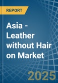 Asia - Leather without Hair on (Including Sheep, Lamb, Goat or Kid Skin Leather) - Market Analysis, Forecast, Size, Trends and Insights. Update: COVID-19 Impact- Product Image