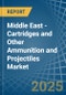 Middle East - Cartridges and Other Ammunition and Projectiles (Excluding for Military Purposes) - Market Analysis, forecast, Size, Trends and Insights. Update: COVID-19 Impact - Product Thumbnail Image