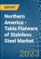 Northern America - Table Flatware of Stainless Steel - Market Analysis, Forecast, Size, Trends and Insights. Update: COVID-19 Impact - Product Image