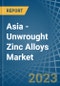 Asia - Unwrought Zinc Alloys - Market Analysis, Forecast, Size, Trends and Insights. Update: COVID-19 Impact - Product Thumbnail Image