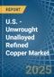 U.S. - Unwrought Unalloyed Refined Copper - Market Analysis, Forecast, Size, Trends and Insights. Update: COVID-19 Impact - Product Thumbnail Image