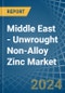 Middle East - Unwrought Non-Alloy Zinc - Market Analysis, Forecast, Size, Trends and Insights. Update: COVID-19 Impact - Product Thumbnail Image