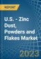U.S. - Zinc Dust, Powders and Flakes (Excluding Zinc Dust Powders or Flakes Prepared as Colours, Paints or the like, Zinc Pellets) - Market Analysis, Forecast, Size, Trends and Insights. Update: COVID-19 Impact - Product Thumbnail Image