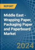 Middle East - Wrapping Paper, Packaging Paper and Paperboard - Market Analysis, Forecast, Size, Trends and Insights. Update: COVID-19 Impact- Product Image