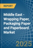 Middle East - Wrapping Paper, Packaging Paper and Paperboard - Market Analysis, Forecast, Size, Trends and Insights. Update: COVID-19 Impact- Product Image