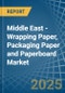 Middle East - Wrapping Paper, Packaging Paper and Paperboard - Market Analysis, Forecast, Size, Trends and Insights. Update: COVID-19 Impact - Product Thumbnail Image