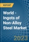 World - Ingots of Non-Alloy Steel - Market Analysis, Forecast, Size, Trends and Insights. Update: COVID-19 Impact - Product Image