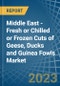 Middle East - Fresh or Chilled or Frozen Cuts of Geese, Ducks and Guinea Fowls - Market Analysis, Forecast, Size, Trends and Insights. Update: COVID-19 Impact - Product Thumbnail Image