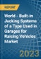 World - Built-in Jacking Systems of a Type Used in Garages for Raising Vehicles - Market analysis, forecast, Size, Trends and insights. Update: COVID-19 Impact - Product Image