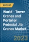 World - Tower Cranes and Portal or Pedestal Jib Cranes - Market Analysis, Forecast, Size, Trends and Insights. Update: COVID-19 Impact - Product Image