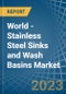 World - Stainless Steel Sinks and Wash Basins - Market Analysis, Forecast, Size, Trends and Insights. Update: COVID-19 Impact - Product Image