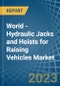World - Hydraulic Jacks and Hoists for Raising Vehicles - Market Analysis, forecast, Size, Trends and Insights. Update: COVID-19 Impact - Product Image