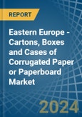 Eastern Europe - Cartons, Boxes and Cases of Corrugated Paper or Paperboard - Market Analysis, Forecast, Size, Trends and Insights. Update: COVID-19 Impact- Product Image