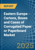 Eastern Europe - Cartons, Boxes and Cases of Corrugated Paper or Paperboard - Market Analysis, Forecast, Size, Trends and Insights. Update: COVID-19 Impact- Product Image