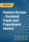 Eastern Europe - Gummed Paper and Paperboard (Excluding Self-Adhesives) - Market Analysis, Forecast, Size, Trends and Insights. Update: COVID-19 Impact - Product Thumbnail Image