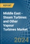 Middle East - Steam Turbines and Other Vapour Turbines - Market Analysis, Forecast, Size, Trends and Insights. Update: COVID-19 Impact - Product Thumbnail Image