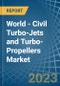 World - Civil Turbo-Jets and Turbo-Propellers - Market Analysis, Forecast, Size, Trends and Insights. Update: COVID-19 Impact - Product Image