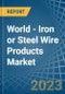 World - Iron or Steel Wire Products - Market Analysis, Forecast, Size, Trends and Insights. Update: COVID-19 Impact - Product Thumbnail Image
