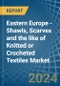 Eastern Europe - Shawls, Scarves and the like of Knitted or Crocheted Textiles - Market Analysis, Forecast, Size, Trends and Insights. Update: COVID-19 Impact - Product Thumbnail Image