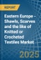 Eastern Europe - Shawls, Scarves and the like of Knitted or Crocheted Textiles - Market Analysis, Forecast, Size, Trends and Insights. Update: COVID-19 Impact - Product Image