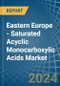 Eastern Europe - Saturated Acyclic Monocarboxylic Acids - Market Analysis, Forecast, Size, Trends and Insights. Update: COVID-19 Impact - Product Image