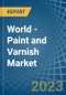 World - Paint and Varnish - Market Analysis, Forecast, Size, Trends and Insights. Update: COVID-19 Impact - Product Image