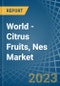 World - Citrus Fruits, Nes - Market Analysis, Forecast, Size, Trends and Insights. Update: COVID-19 Impact - Product Image