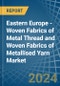 Eastern Europe - Woven Fabrics of Metal Thread and Woven Fabrics of Metallised Yarn - Market Analysis, Forecast, Size, Trends and Insights. Update: COVID-19 Impact - Product Image