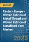 Eastern Europe - Woven Fabrics of Metal Thread and Woven Fabrics of Metallised Yarn - Market Analysis, Forecast, Size, Trends and Insights. Update: COVID-19 Impact - Product Image