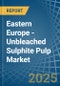 Eastern Europe - Unbleached Sulphite Pulp - Market Analysis, Forecast, Size, Trends and Insights. Update: COVID-19 Impact - Product Thumbnail Image